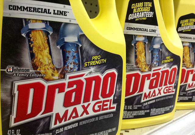  Drano Max Gel Drain Clog Remover and Cleaner for Shower or Sink  Drains, Unclogs and Removes Hair, Soap Scum, Blockages, Commercial Line, 42  oz : Health & Household