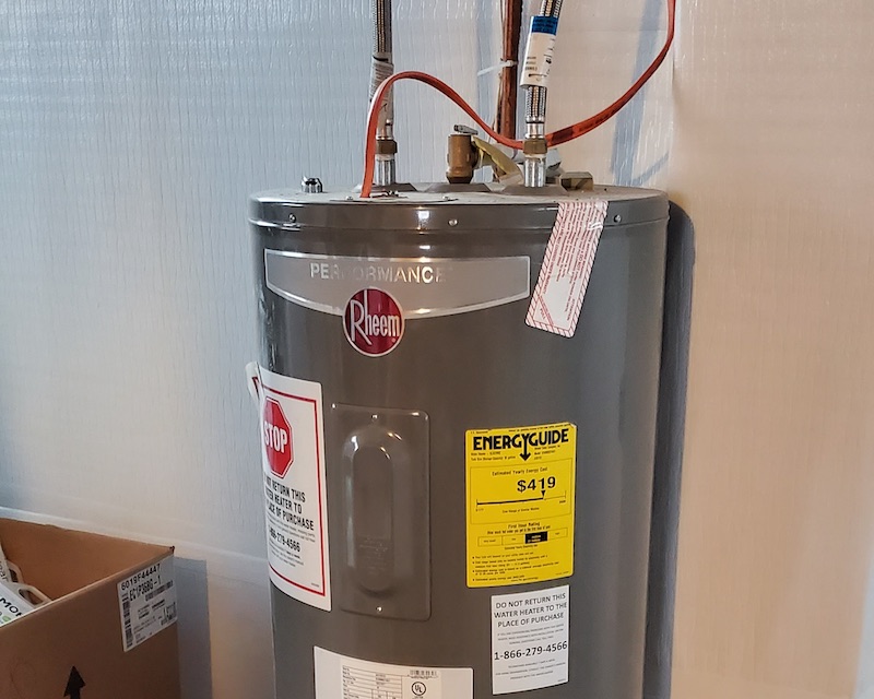 hot water tank failure